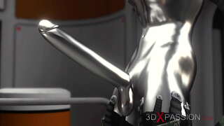 Sexo cyborg xoga con un quente de ébano na exoplanet Sexo cyborg xoga con un quente de ébano na exoplanet