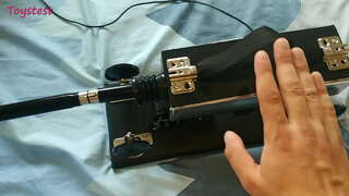 Тестирование секс-машины для начинающих любителей